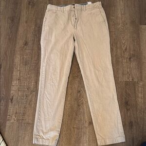 Banana Republic Tan Chinos with Relaxed Fit